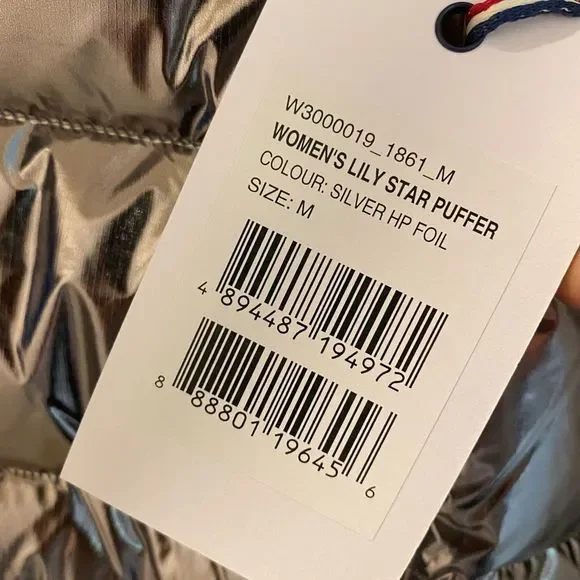 Perfect Moment Lily Star puffer jacket - Metallic Ski Jacket Reflective Medium - Picture 4 of 4